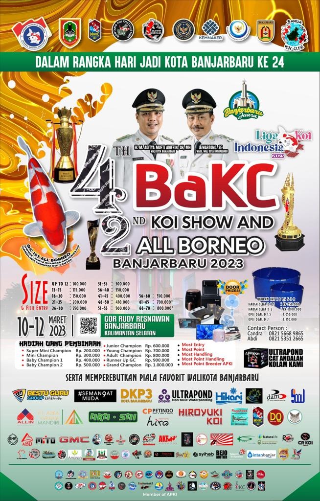 4th BaKC Koi Show AND 2nd All Borneo